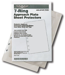 Approach Plate Sheet Protectors