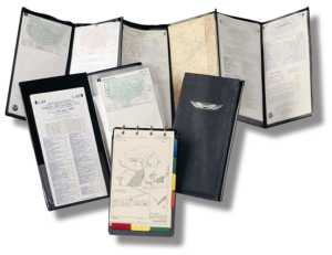 Accordion Fold Aviation Chart Wallet