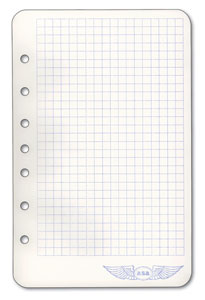 Approach Plate 7 Ring Notepad