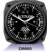 Aircraft Instrument Alarm Clock - Altimeter