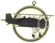 Gold Aviation Ornaments