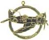 Gold Aviation Ornaments