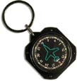 Directional Gyro Instrument Key Chain