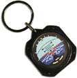 Artificial Horizon Instrument  Key Chain