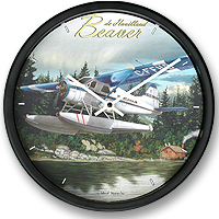 Aircraft Wall Clock - de Havilland Beaver
