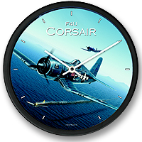 Aircraft Wall Clock - Corsair