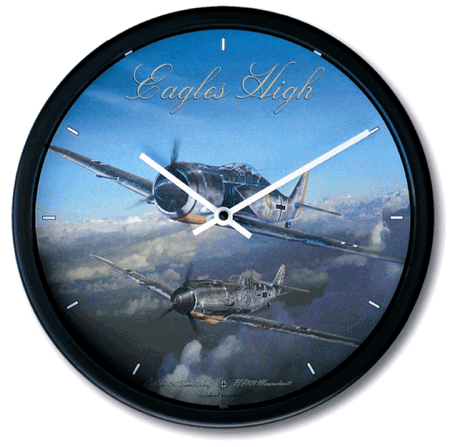 Aircraft Wall Clock - Eagles High