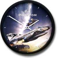 Aircraft Wall Clock - F4 Phantom