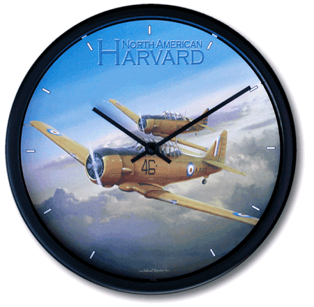 Aircraft Wall Clock- Harvards