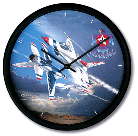 Aircraft Wall Clock - Thunderbirds
