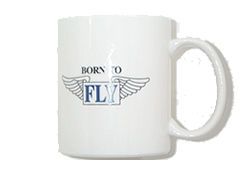 Born to Fly Aviation Coffee Mug