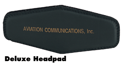 P1-041 AvComm Deluxe Aviation Headset Headpad