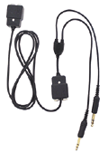 AvComm P2-010 5' Headset Splitter
