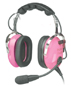 Pilot USA PA-1181T Ladies Pink Aviation Headset