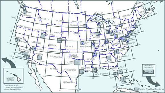 Sectional Aeronautical Charts - Continental U.S.