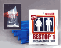 RESTOP Disposable Travel Toilet
