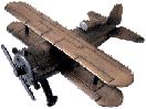 Biplane Pencil Sharpener