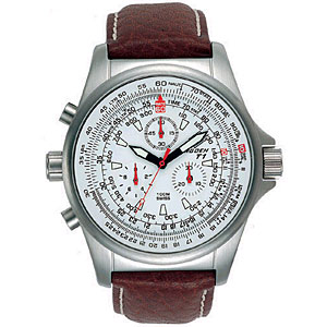 Torgoen Flight Computer Aviation Watch T01103