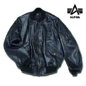 MA-1 Leather Flight Jacket
