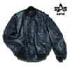 MA-1 Leather Flight Jacket