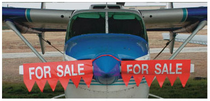 Aircraft Prop Banner: For Sale