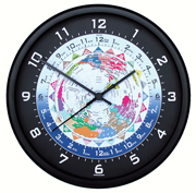 World Time Zones Clock