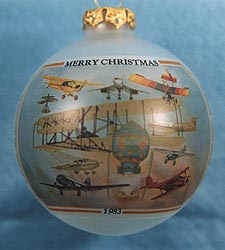 Aviation Christmas Ornament