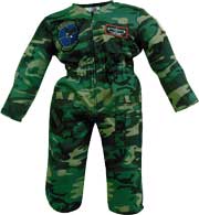 Children's Flightsuit - Camouflage