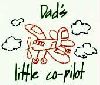 Dad's Little Co Pilot Tee Shirt