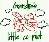 Grandpa's Little Co Pilot Tee Shirt