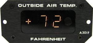 Digital Outside Air Temperature Gauge