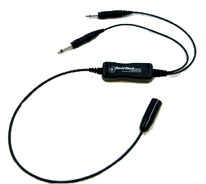 David Clark Headset Adapter, Lo-Hi Impedence