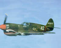 P40 Flying Tiger Aircraft Poster