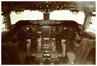 Lear Jet Cockpit Poster