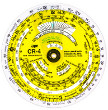 APR CR-4 Wind Triangle Circular Flight Computer