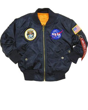 Youth NASA MA1 Flight Jacket